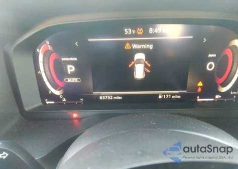 2021 Nissan Rogue Platinum Intelligent Awd z USA, uszkodzony, nr VIN JN8AT3DD8MW304078